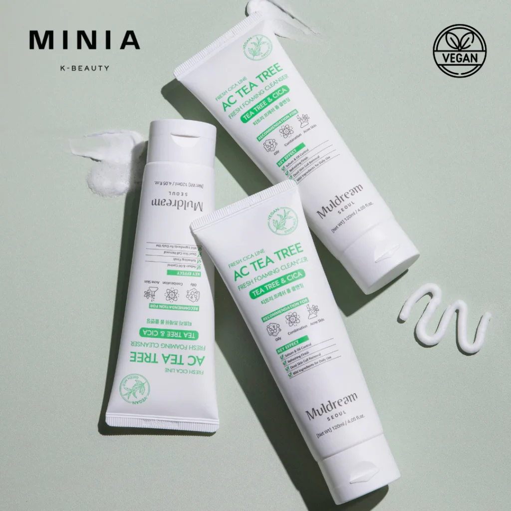 Muldream AC TEA TREE FRESH FOAMING CLEANSER